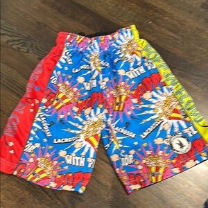 Flow Society popcorn shorts YS